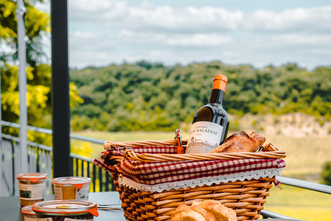 Saint-Emilion: Visita guidata alla cantina Grand Cru Classé e picnicGiro in francese
