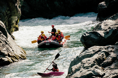 Rafting in the Sesia Gorge