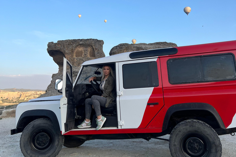 Cappadocia solnedgång eller soluppgång Jeep Safari