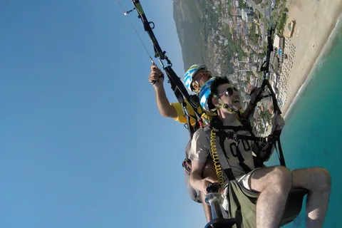 From Alanya: Tandem Paragliding With Transfer and Insurance