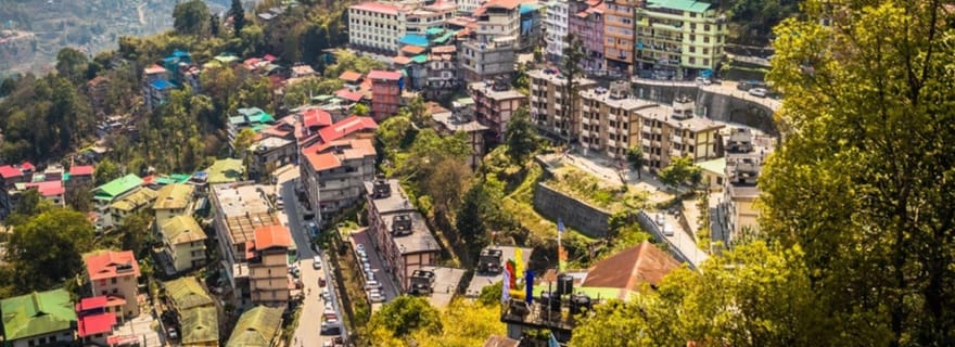 Gangtok : visite guidée à pied avec Ridge Park et monastère