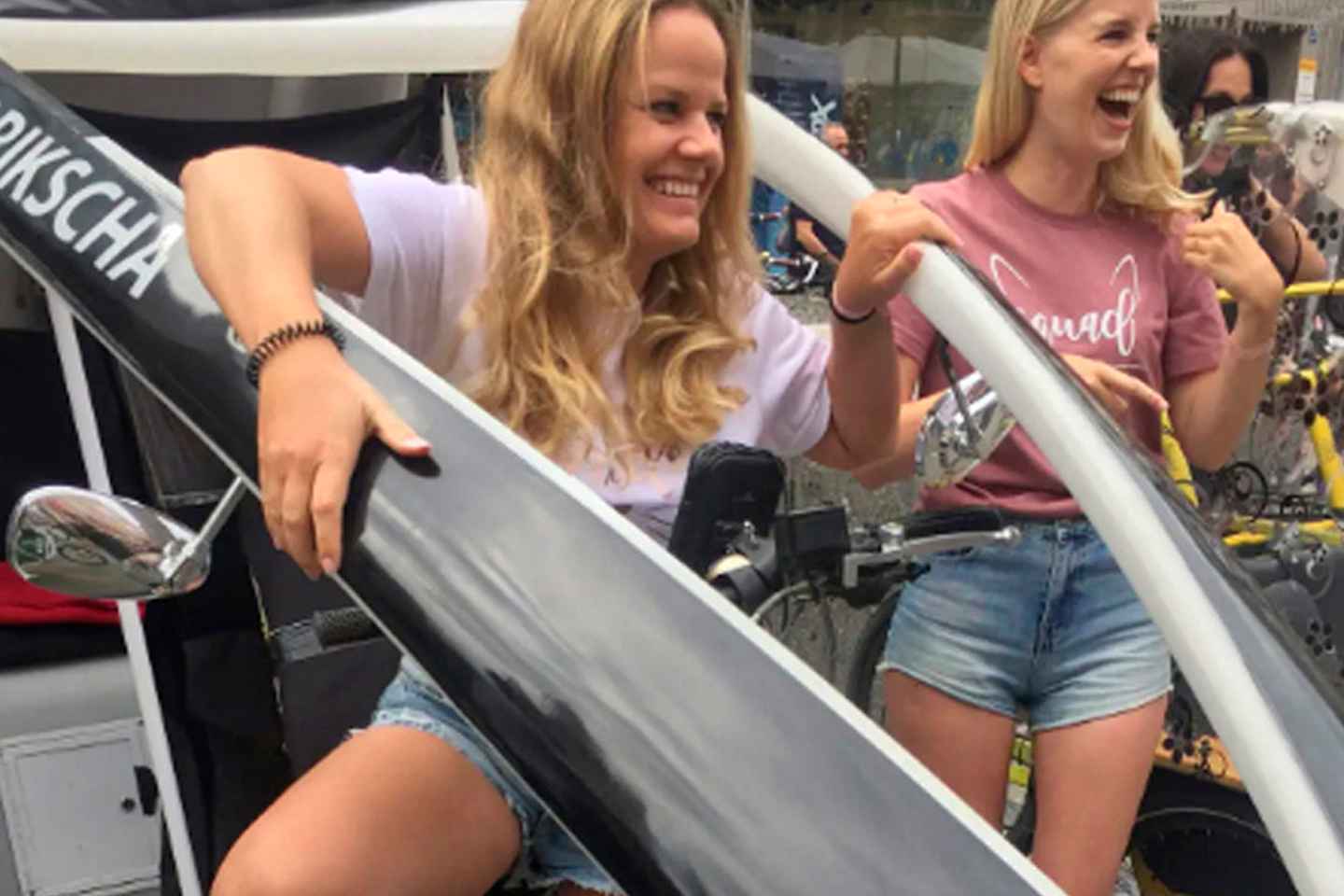 Exploring Munich in a Rikscha