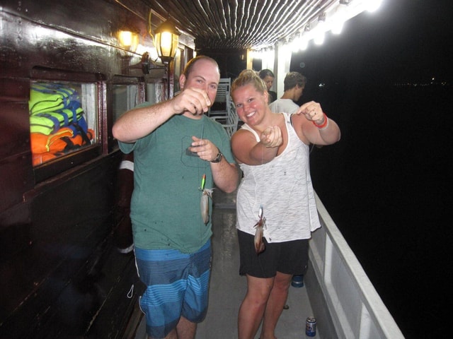 Nha Trang: Night Squid Fishing Tour with Dinner