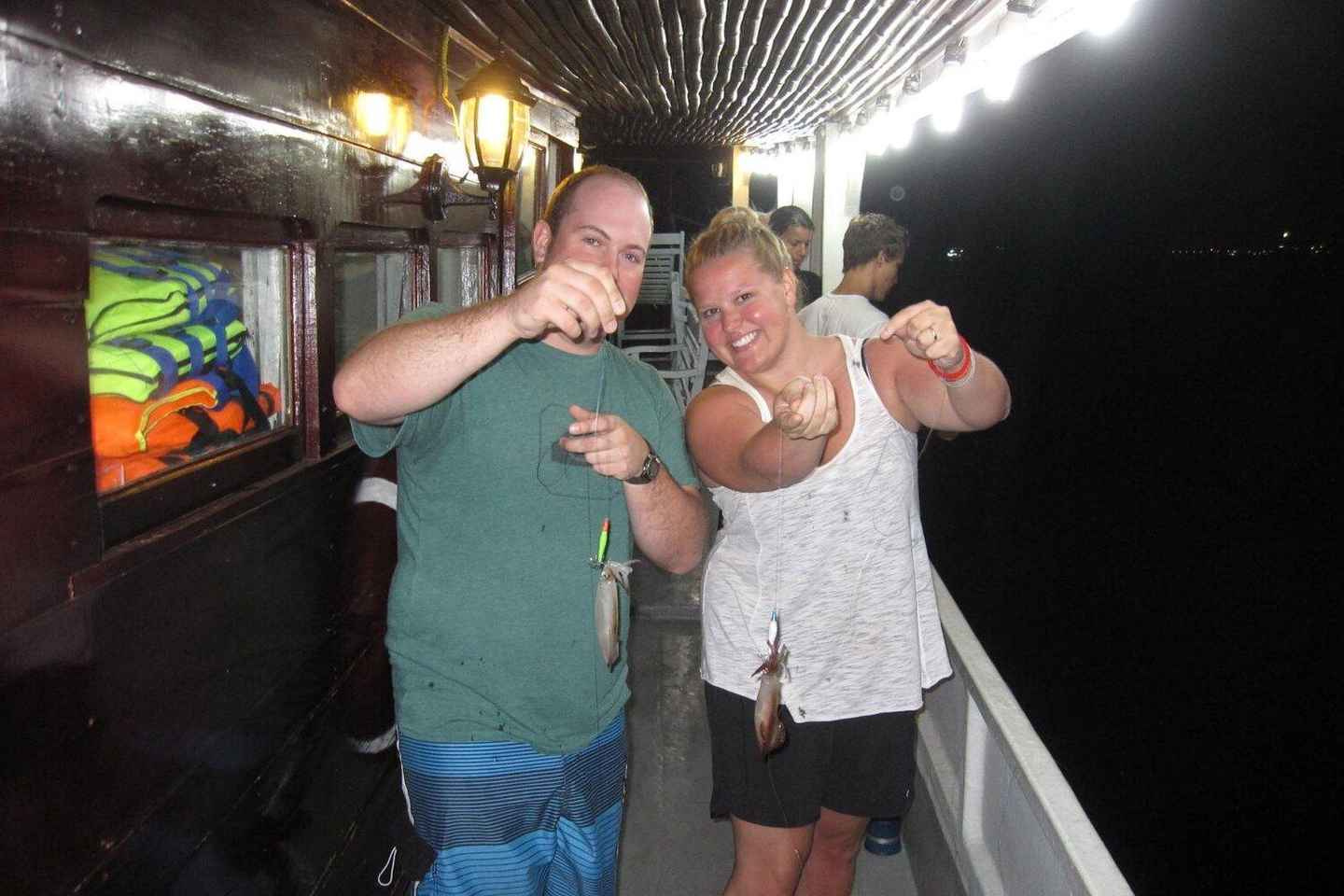 Nha Trang: Night Squid Fishing Tour with Dinner