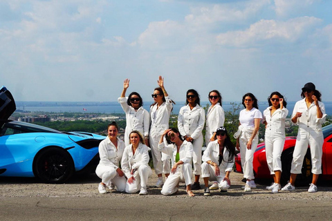 Hamilton Mountain: 3 Hour Exotic Car Tour with 5 Supercars