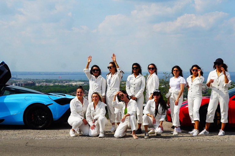 Hamilton Mountain: 3 Hour Exotic Car Tour with 5 Supercars