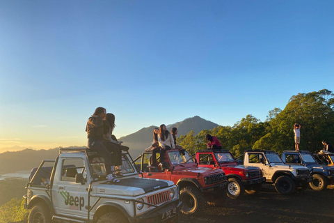 Bali: Mount Batur Sunrise Jeep, Pine Forest And hot springs Hot Spring Ticket (without transportation)