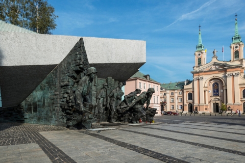 Warschau: Erster Entdeckungsspaziergang und Lesespaziergang