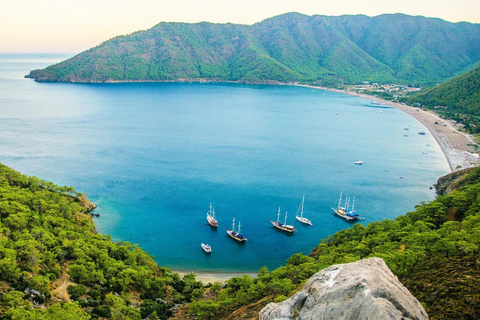 From Antalya: Suluada Island Boat Tour with Lunch & Transfer