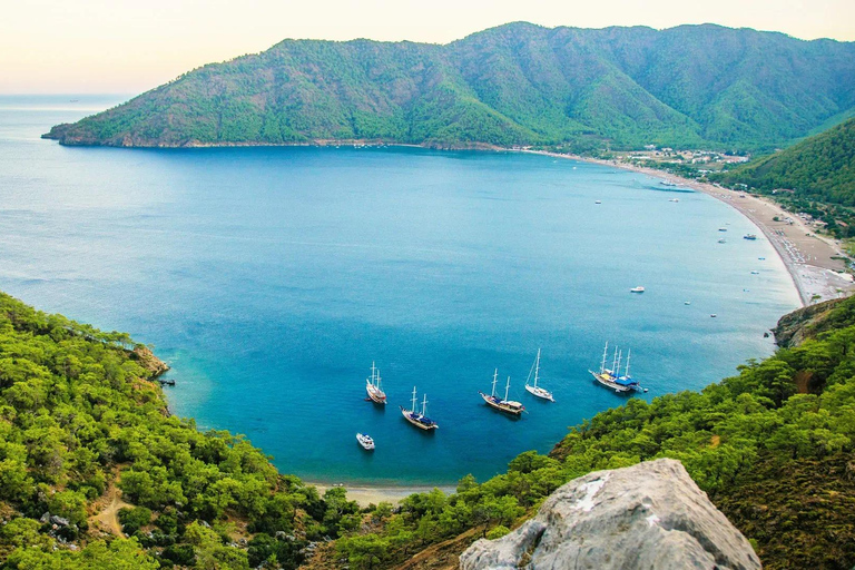 From Antalya: Suluada Island Boat Tour with Lunch & Transfer