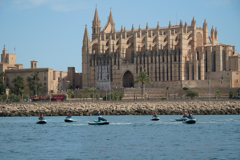 Mallorca: Palma Beach - 55 minutes Jet Ski Excursion Jet Ski for 1 Person for 55mn
