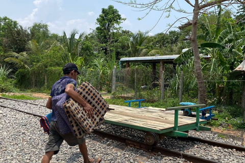From Siem Reap: Battambang Day Trip with Bamboo Train Ride