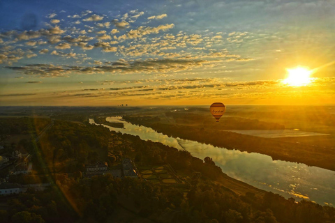 Varmluftsballongflygning: Chambord, Chenonceau,Cheverny,Blois