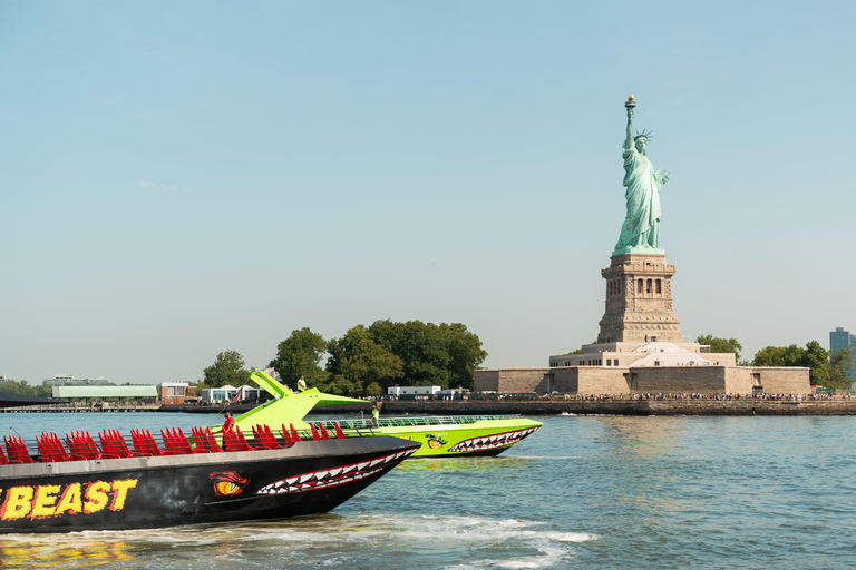 NYC The Beast High-Speed Speedboat Ride Downtown Departure: Speedboat Skip the Box Office Ticket