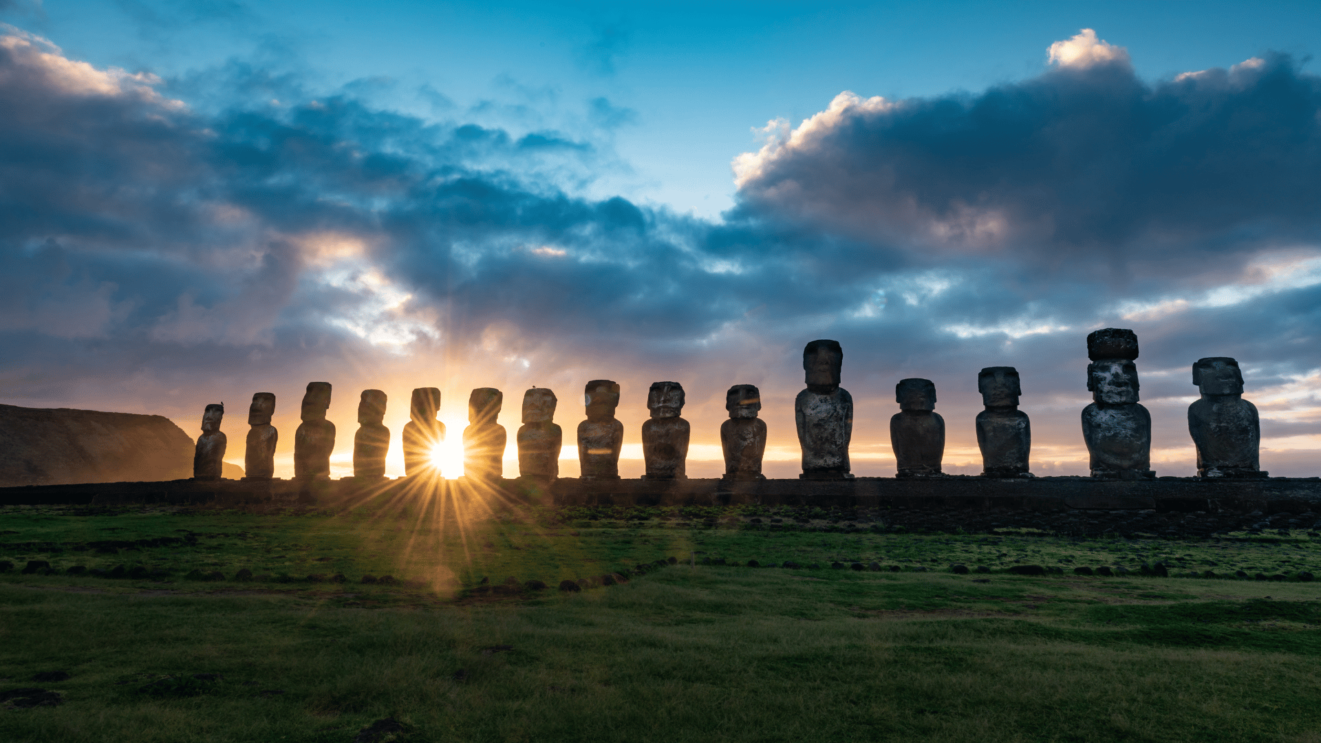 Sonnenaufgang Tongariki: Sonnenaufgang im Tongariki Park Private Tour