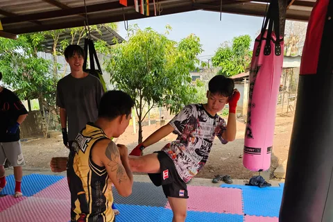Private Muay Thai Class in Pai with a Muay Femur Master