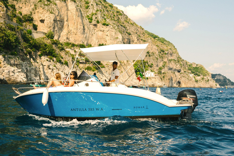 From Positano/Praiano: Amalfi Coast & Caves Speedboat Tour Amalfi Coast Speed Tour