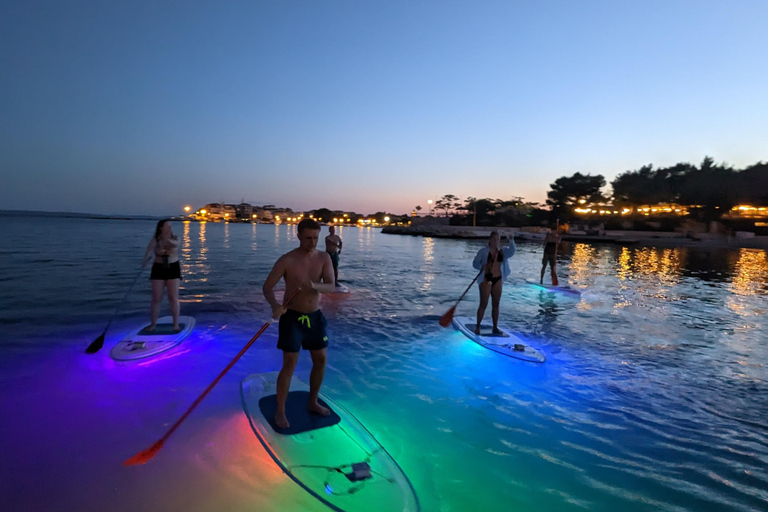 Split: Transparent SUP night Glow tour Split: Transparent Stand Up Paddleboard Night Glow Tour