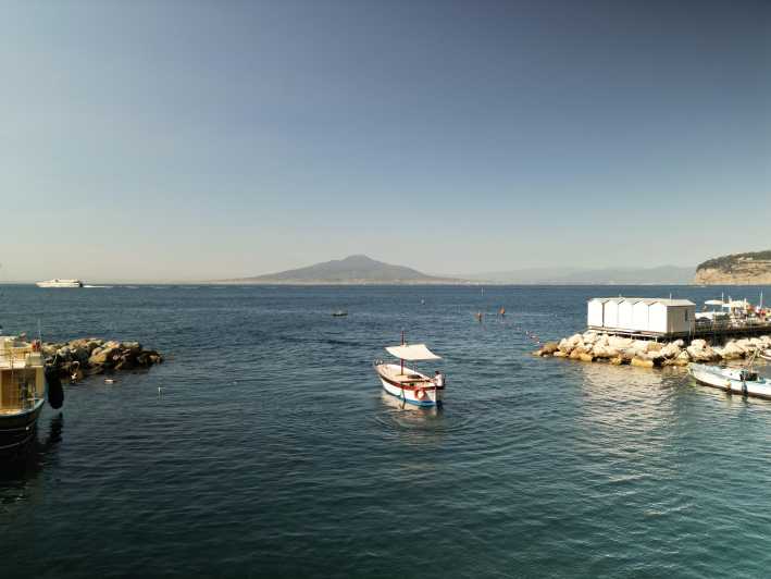 Sorrento Coast Cruise in typical Gozzo with Limoncello taste