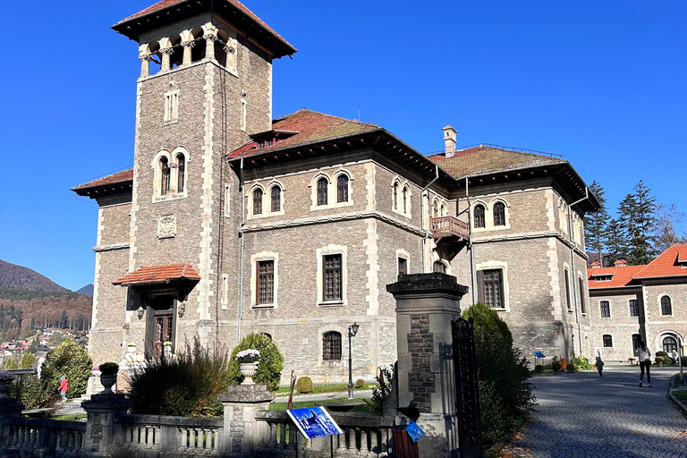 Brasov: Castillos de Peles y Bran + Excursión de un día a la Academia Nevermore