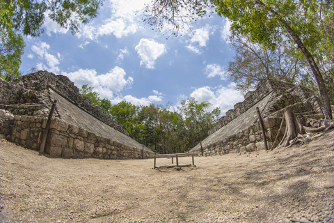 Z Cancún lub Riviera Maya: Cobá i Río Secreto – wycieczka 1-dniowaWycieczka do Coba i Río Secreto z Cancún