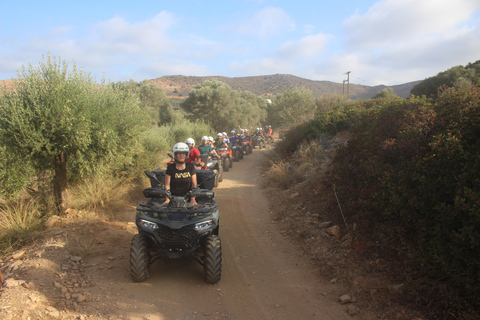 Rethymno quad safari half day 55km cross-country experience Nostos Safari