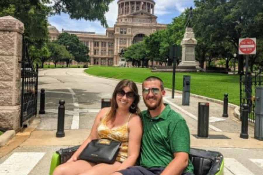 Austin: Historische Pedicab-Tour. Foto: GetYourGuide