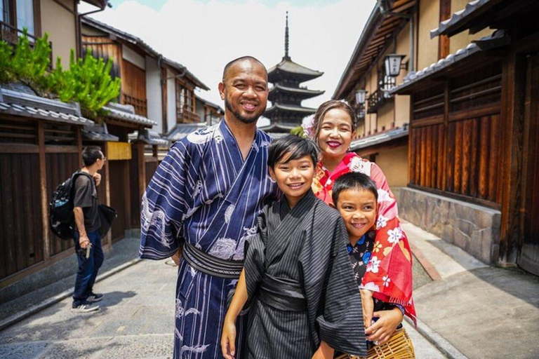Tokyo: Guided Walking Tour with Kimono Experience