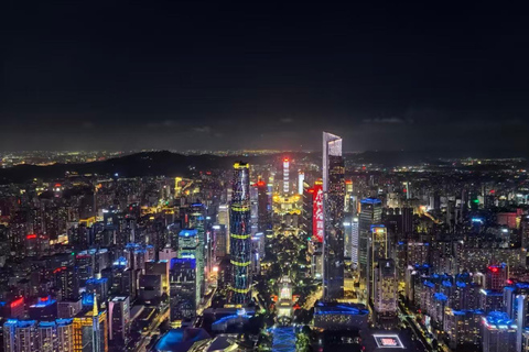 Guangzhou: Canton Tower Skyview Deck Ticket 433 Meter Indoor Observatory Deck