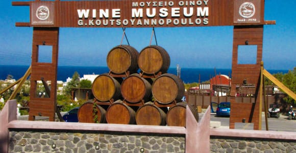 Santorini Visit Cave Wine museum and Wine tasting