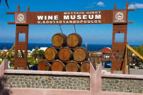 Santorini Visit Cave Wine museum and Wine tasting