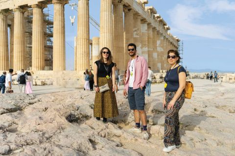 Atenas: excursão guiada pela Acrópole e Partenon pela manhã