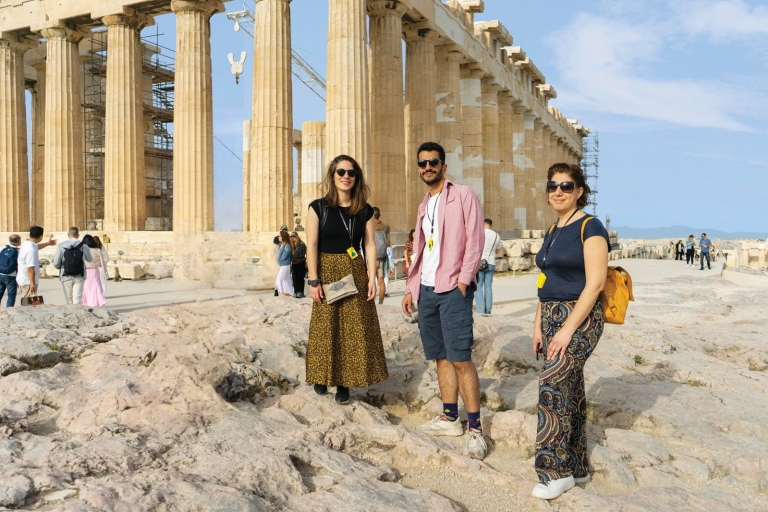 Wycieczka po Akropolu i Partenonie z pierwszym dostępem: pokonaj tłumyDla obywateli spoza UE: wycieczka z przewodnikiem bez biletu wstępu