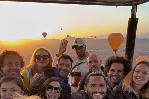 Marrakech : Vol en montgolfière, petit déjeuner berbère et balade à dos de chameau