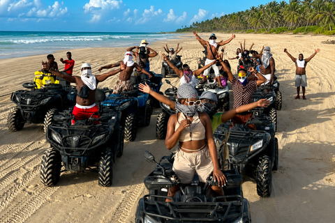 Lac Rose: Grand Quad Bike Tour around the Lake with Transport Pink Lake: Grand Quad Bike Tour around the Lake with Transfer