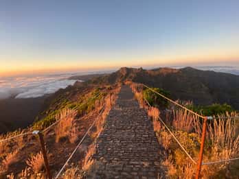 Overdracht van Machico naar Pico Ruivo-Areeiro of PR9