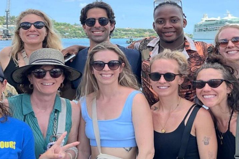 LUCIAN FOOD TOURS: Walk, Eat & Learn with Saint Lucian Local Rodney Bay: Walking Food Tour with Saint Lucian Local