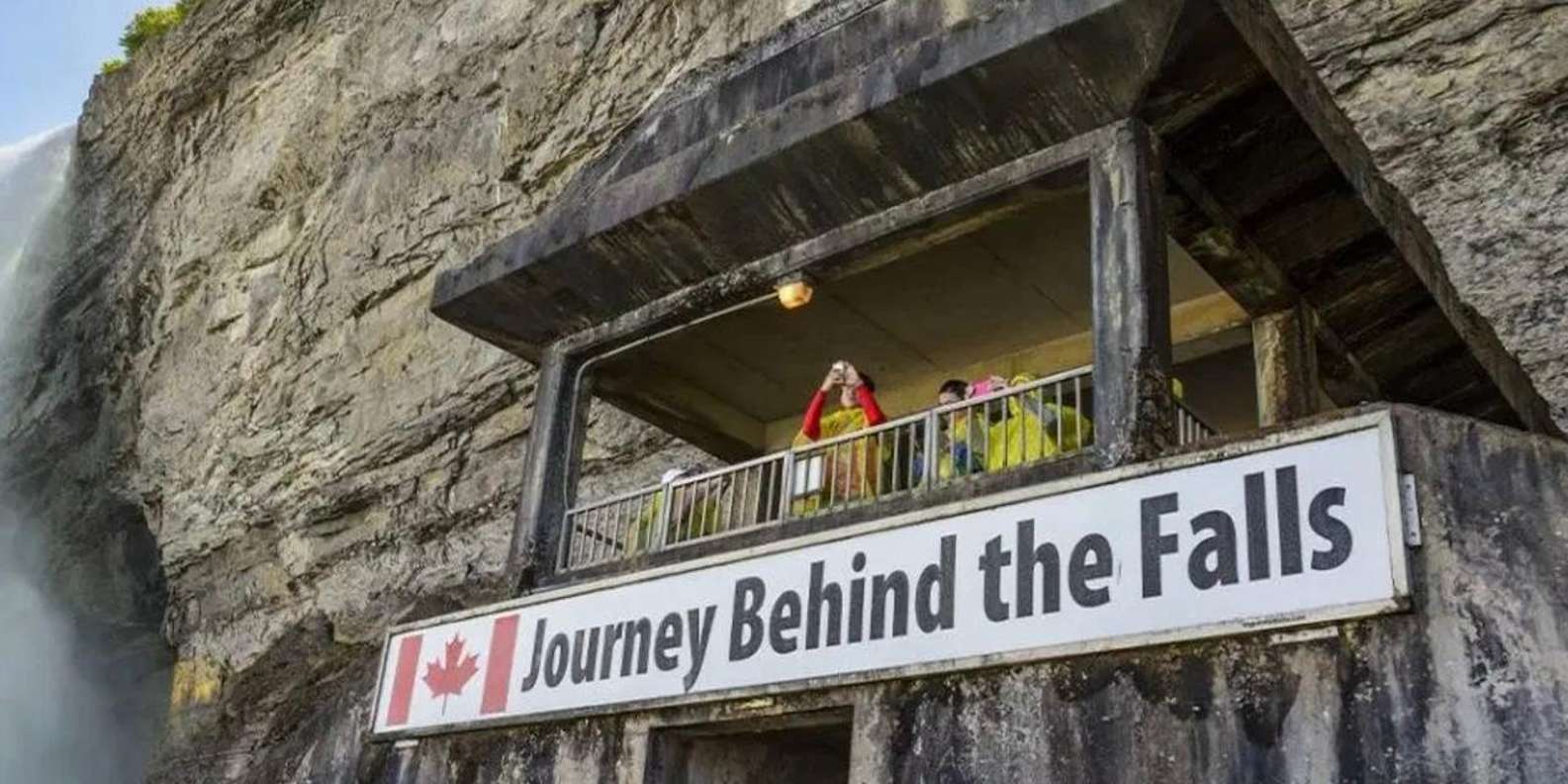 Journey Behind the Falls — tunnels and observation decks behind Horseshoe Falls, Niagara — image 3