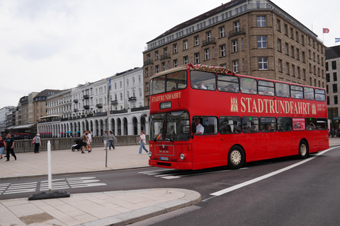 Hamburg: Hop-On Hop-Off Bus with Alster Cruise