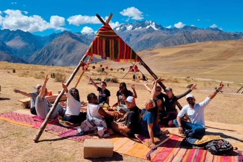 Depuis Cusco : Chinchero, Maras & Moray + Pique-nique avec des lamas