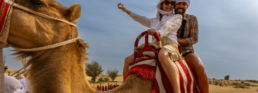 Abu Dhabi : Safari dans le désert, quad, chameaux et surf des sables