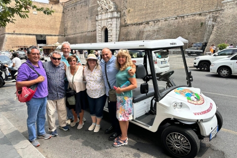 Rom: Private 4-stündige Tour mit dem Golf Cart