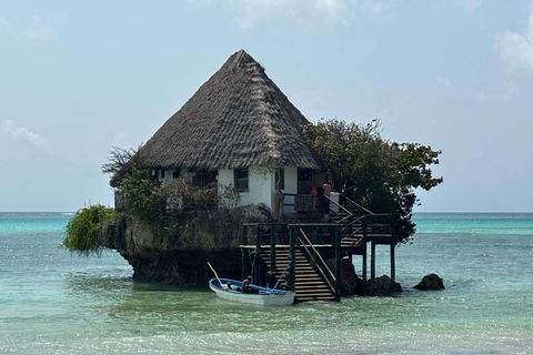 Zanzibar: Salaam Cave Turtle Swim & Dine The rock restaurant Excursions with transfer
