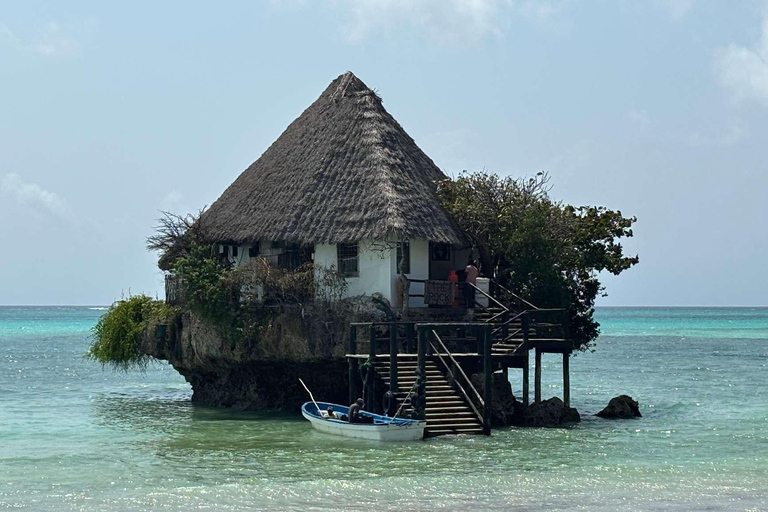 Zanzibar: Salaam Cave Turtle Swim & Dine The rock restaurant Excursions with transfer