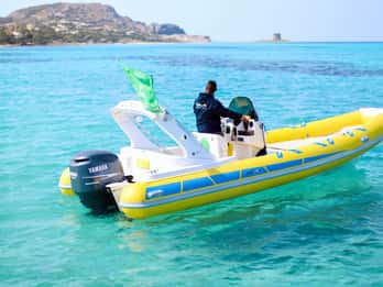From Stintino: dinghy tour to Asinara with aperitif