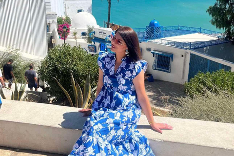 Gammarth & Sidi Bou Said: Sea & Colors Private Tour Pick Up From Tunis