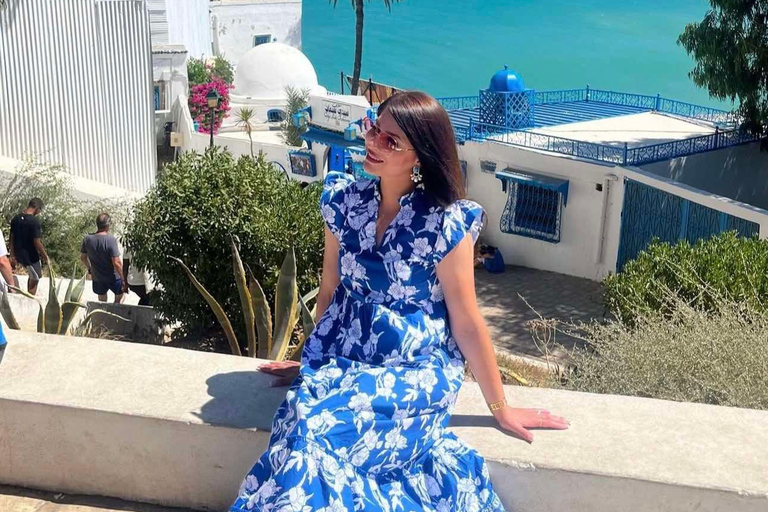 Gammarth & Sidi Bou Said: Sea & Colors Private Tour Pick Up From Tunis