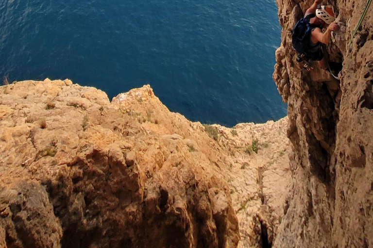 Alicante: Guided climbing "Parle" route