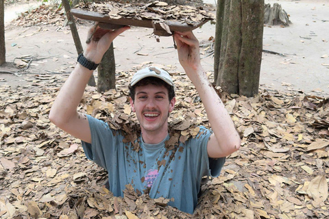 Discover Cu Chi Tunnels Morning/Afternoon Tour Luxury Group Max 10 pax