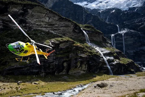 Wycieczka helikopterem Earnslaw Burn Encounter